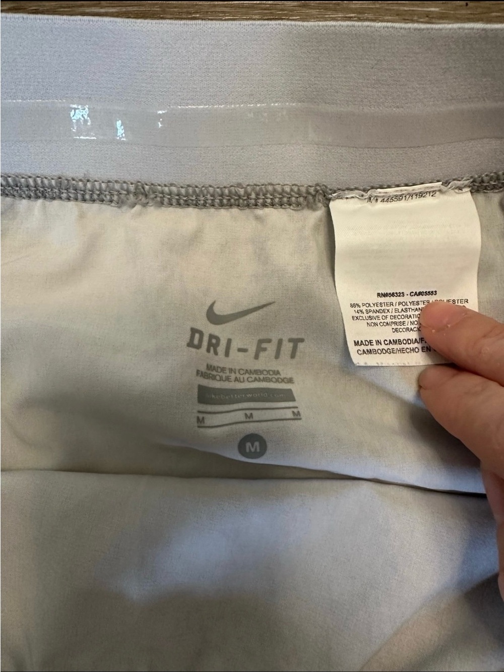 Nike Dri Fit Slam Tennis Skirt - Picture 3 of 3